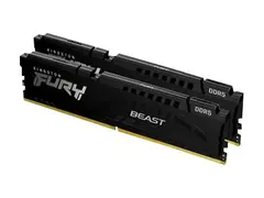 Kingston FURY Beast - DDR5 - sett - 16 GB: 2 x 8 GB DIMM 288-pin - 5200 MHz / PC5-41600 - CL40 - 1.25 V - ikke-bufret - on-die ECC