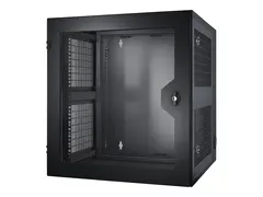 APC NetShelter WX - Rack - veggmonterbar svart - 13U - 19" - for P/N: SC500RM1U, SUA1000RM2U, SUA1000RM2U-TU, SUA1000RMI2U