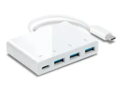 TP-Link UC430 V1 - Hub - 3 x SuperSpeed USB 3.0 + 1 x USB-C (str&#248;mgjennoml&#248;p) stasjon&#230;r