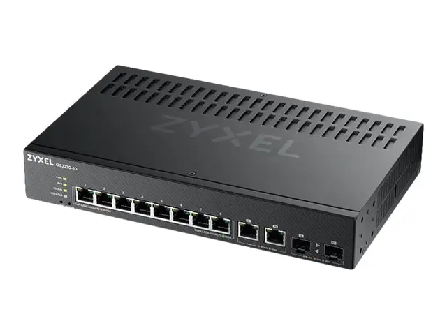 Zyxel GS2220-10 - Switch - Styrt - 8 x 10/100/1000 + 2 x kombo-Gig...
