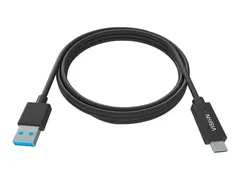 Vision Professional - USB-kabel - 24 pin USB-C (hann) til USB-type A (hann) USB 3.0 - 3 A - svart