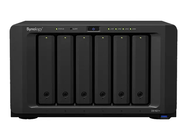 Synology Disk Station DS1621+ - NAS-server 6 brønner SATA 6Gb/s RA...