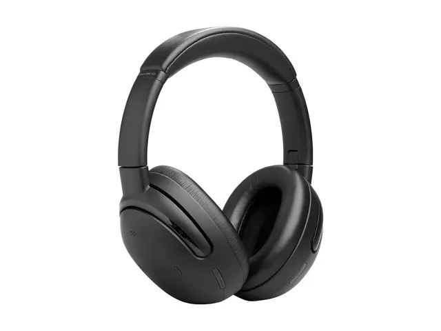 JBL Tour ONE M3 SMART TX - Hodetelefoner med mikrofon full størrelse - Bluetooth - trådløs, kablet - aktiv støydemping - 3,5 mm jakk, USB-C - svart - Zoom Certified 