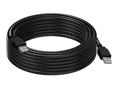 Lenovo - USB-kabel - USB 2.0 - 10 m - svart for ThinkCentre M75t Gen 2; M80q; ThinkSmart Hub 11H0, 11H1, 11H2, 11H3; ThinkSmart Hub 500