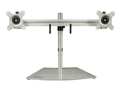 STARTECH.COM Dual-Monitor Stand - Horizontal - For up to 24inch Monitors -