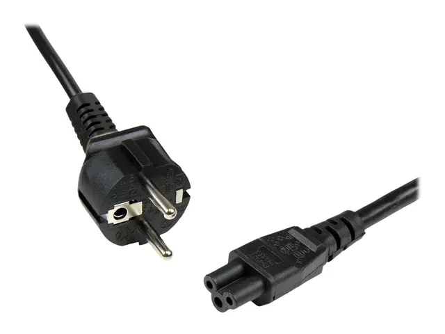StarTech.com 1m (3ft) Laptop Power Cord, EU Schuko to C5, 2.5A 250...