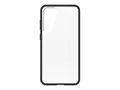 OtterBox React Series - Baksidedeksel for mobiltelefon plastikk - svart krystall - for Samsung Galaxy S25+