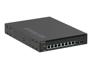 NETGEAR M4350-8M2V - Switch - L3 - Styrt 8 x 2.5GBase-T (PoE ++) + 2 x 25 Gigabit SFP28 (opplink) - front til bakside-luftflyt - stasjon&#230;r, rackmonterbar - PoE++ (551 W)