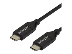 StarTech.com USB C to USB C Cable 3m / 10 ft - USB Cable Male to Male - USB-C Cable - USB-C Charge Cable - USB Type C Cable - USB 2.0 (USB2CC3M) - USB type C-kabel - 24 pin USB-C til 24 pin USB-C - 3 m