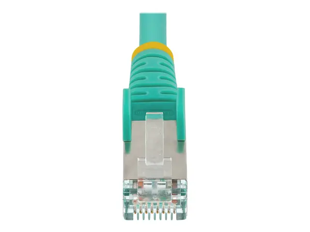 StarTech.com 1m CAT6a Ethernet Cable - Aqua Low Smoke Zero Halogen...