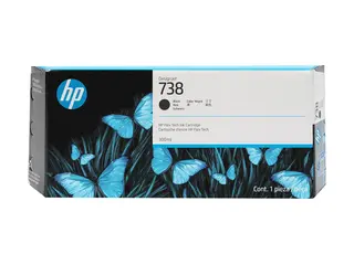 HP 738 - 300 ml - svart - original DesignJet - blekkpatron - for DesignJet T950