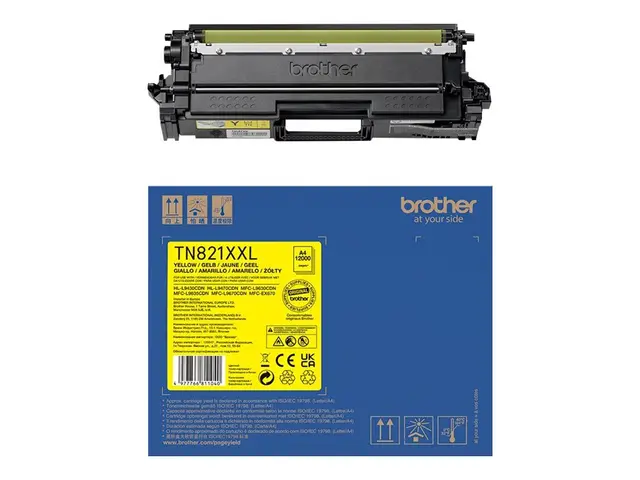 Brother TN - Ultra High Yield - gul - original - tonerpatron