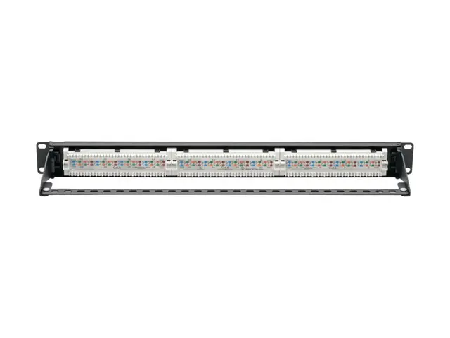 Eaton Tripp Lite Series Cat6 24-Port Patch Panel - PoE+ Compliant,...