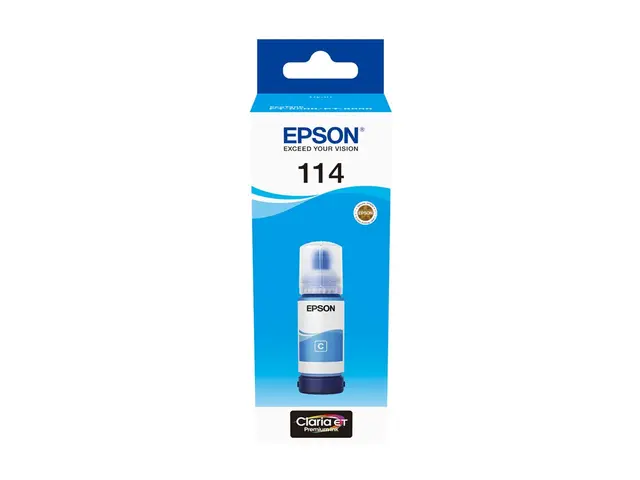 Epson 114 - 70 ml - cyan - original - blekkrefill - for EcoTank ET...