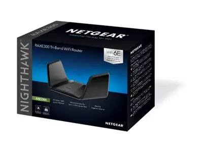 NETGEAR Nighthawk RAXE300 - Trådløs ruter 4-portssvitsj 1GbE, 2.5G...