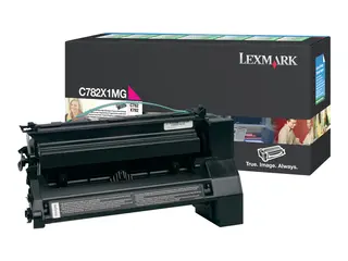 Lexmark - Ekstra høy ytelse - magenta original - tonerpatron LCCP, LRP - for Lexmark C782dn, C782dtn, C782n, X782e, X782e MFP, X782e Page Plus Solution