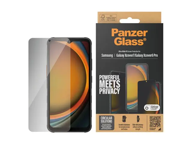 PanzerGlass - Skjermbeskyttelse for mobiltelefon ultrabred passfor...