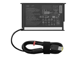 Lenovo - Strømadapter - AC 100-240 V 135 Wh - Europa, Indonesia - svart