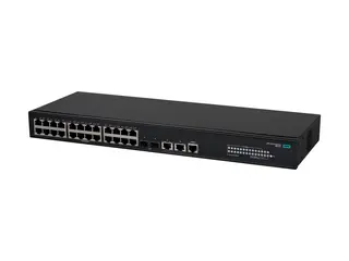 HPE FlexNetwork 5140 24G 2SFP+ 2XGT EI - Switch L3 - smart - 24 x 10/100/1000 + 2 x 1 Gigabit / 10 Gigabit SFP+ + 2 x 10 Gigabit Ethernet - rackmonterbar - BTO