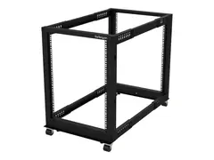 STARTECH 15U OPEN FRAME RACK - 4 POST - 22-40 IN. ADJUSTABLE DEPTH