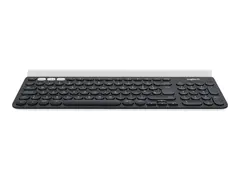Logitech K780 Multi-Device - Tastatur - trådløs Bluetooth, 2.4 GHz - Storbritannia - hvit