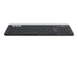 Logitech K780 Multi-Device - Tastatur - trådløs Bluetooth, 2.4 GHz - Storbritannia - hvit