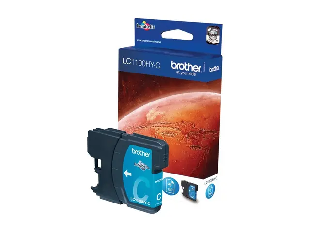 Brother LC1100HYC - Høy ytelse cyan original blekkpatron for DCP-6...