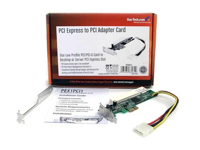 Startech PCI Express to Adapter Card - PCIe Converter with Low Pro...