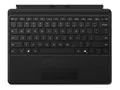 Microsoft Surface Pro Keyboard for Business Tastatur - med akselerometer, styreplate - QWERTY - Spansk - svart - for Surface Pro 10 for Business, Pro 8 for Business, Pro 9 for Business, Pro X for Business
