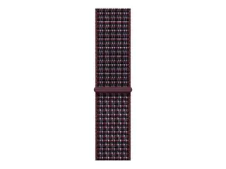 Apple - Sløyfe for smart armbåndsur - 46mm 145 - 220 mm - burgundy plaid
