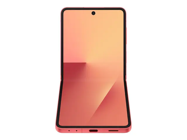 Samsung Galaxy Z Flip7 - Korallrød - 256 GB 
