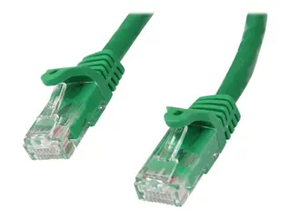 Startech 3m CAT6 Ethernet Cable, 10 Gigabit Snagless RJ45 650MHz 100W PoE Patch Cord, CAT 6 10GbE UTP Network Cable w/Strain Relief, Green, Wiring is UL Certified/TIA Category 6 - 24AWG (N6PATC3MGN) - koblingskabel - 3 m - grønn