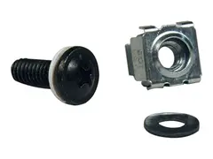 Eaton Tripp Lite Series Rack Enclosure Square Hole Hardware M5 Screws &amp; Washers 50PC Rackskruer, -mutre og -underlagsskiver
