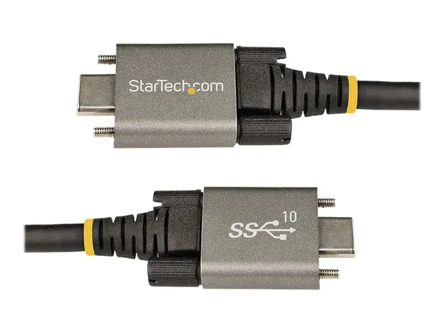 StarTech.com 20" 50cm Side Screw Locking USB C Cable 10Gbps, 3.1/3...