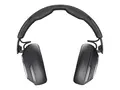 Poly Voyager Surround 80 UC - Voyager Surround 80 series hodesett - full st&#248;rrelse - Bluetooth - tr&#229;dl&#248;s - aktiv st&#248;ydemping - USB-C via Bluetooth-adapter - svart - Certified for Microsoft Teams Open Office