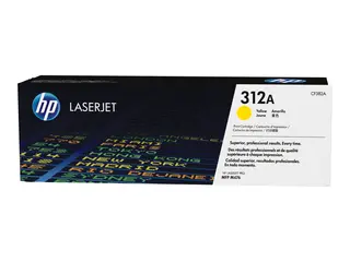 HP 312A - Gul - original - LaserJet tonerpatron (CF382A) - for Color LaserJet Pro MFP M476dn, MFP M476dw, MFP M476nw