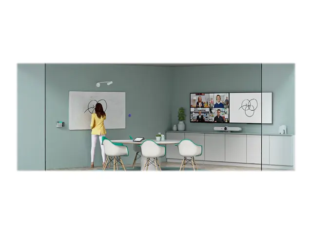 Logitech Scribe - Tusjtavlefangstkamera - farge - 1080p