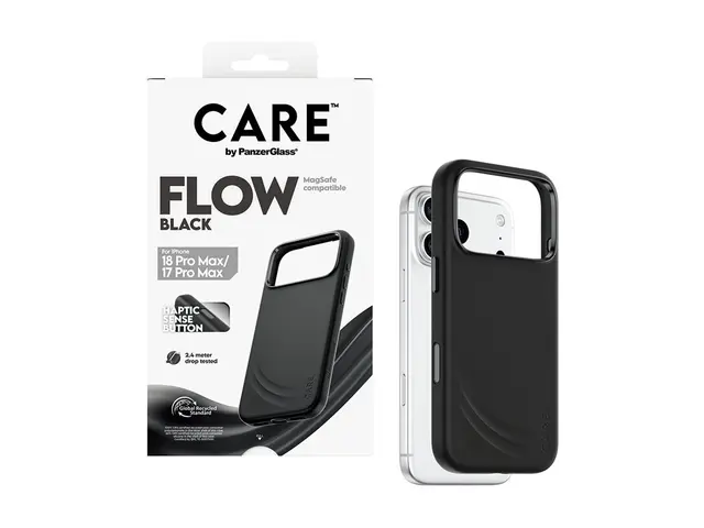 CARE by PanzerGlass Flow - Beskyttende deksel for mobiltelefon - h...