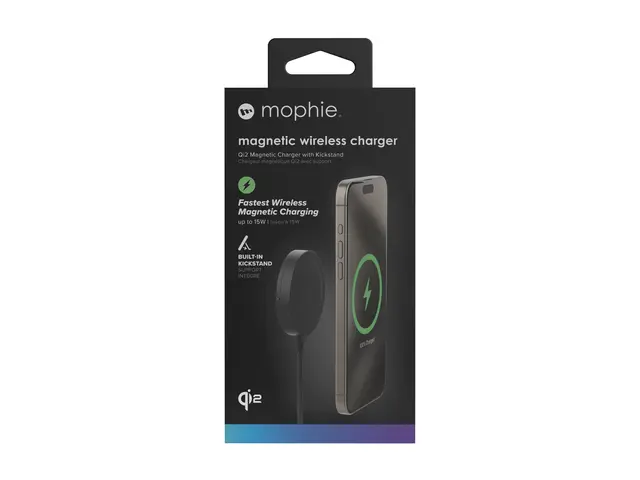 mophie - Trådløs ladepute 15 watt Fast Charge