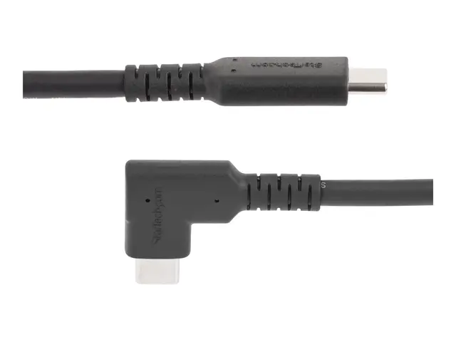 StarTech.com 6ft (2m) Rugged Right Angle USB-C Cable, USB 3.2 Gen ...