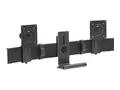 Ergotron TRACE Dual Conversion Kit - Monteringskomponent (bue, h&#229;ndtak, 2 skyvesvingtapper) for 2 LCD-skjermer - matt svart - skjermst&#248;rrelse: inntil 27&quot; - skrivebordsmonterbar - for P/N: 45-630-224, 45-631-216, 45-631-224