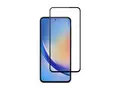 Screenor Premium - Skjermbeskyttelse for mobiltelefon full deksel - glass - rammefarge svart - for Samsung Galaxy A35, A55