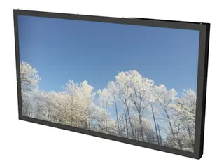 HI-ND EASY - Monteringssett (hylster) - for digitalsignerings-LCD-panel landskap - hvit - skjermstørrelse: 32" - veggmonterbar