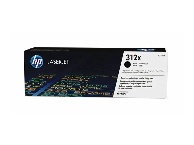 HP 312X - Høy ytelse - svart - original - LaserJet - tonerpatron (...
