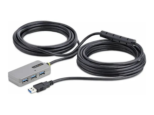 StarTech.com USB Extender Hub, 10m 3.0 Extension Cable with 4-Port...