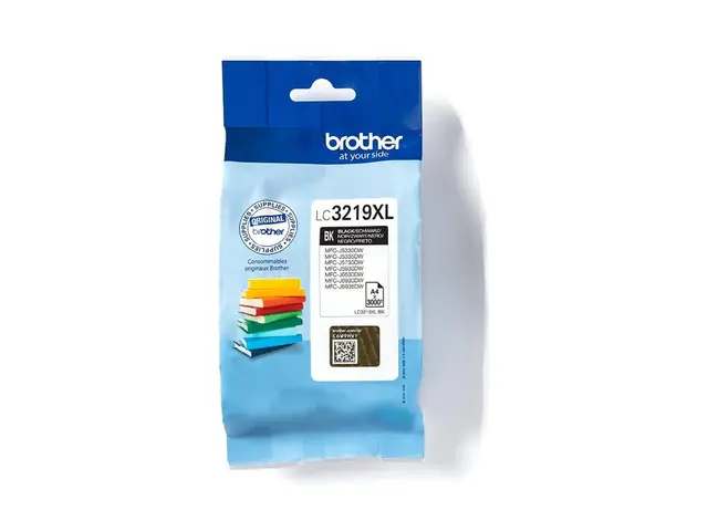 Brother LC3219XLBK - Svart - original - blekkpatron - for INKvestm...