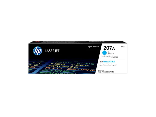HP 207A - Cyan - original - LaserJet - tonerpatron (W2211A) - for ...