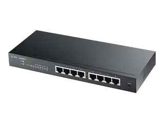 Zyxel GS1900-8 - Switch - smart 8 x 10/100/1000 - stasjon&#230;r, veggmonterbar