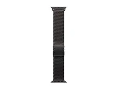 Apple - Sløyfe for smart armbåndsur - 49 mm, titanium Liten størrelse - svart