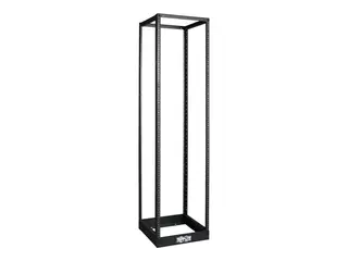 Eaton Tripp Lite Series 45U 4-Post Open Frame Rack Cabinet Square Holes 1000lb Capacity Rack åpen ramme - svart - 45U